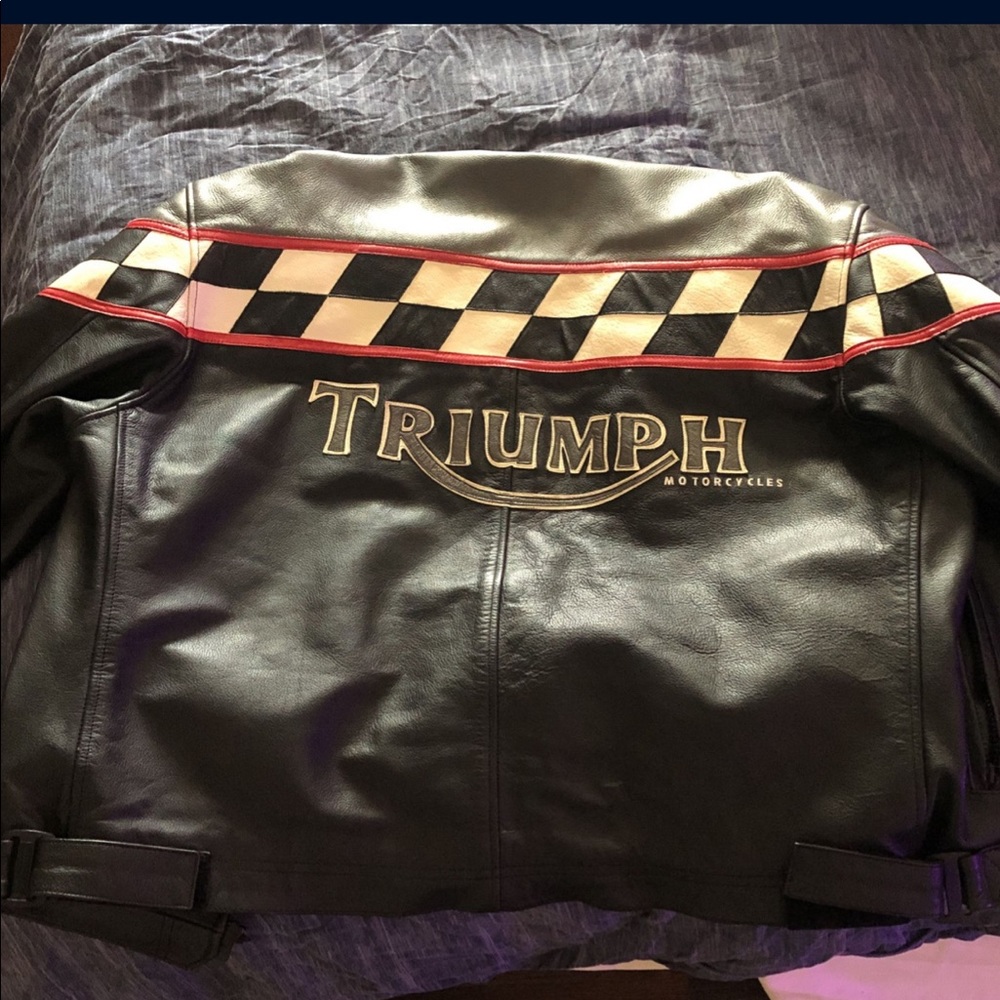 Triumph limited edition motorcycle jacket